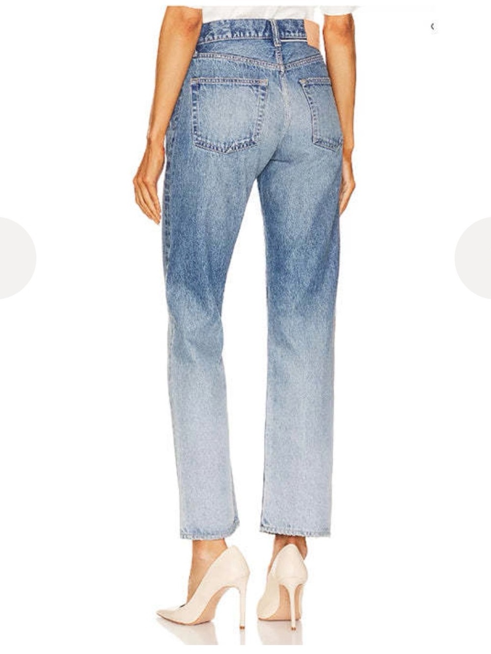 Moussy Women’s MV Sahlen Light Blue Straight-Leg Jeans size 29 - Picture 2 of 10